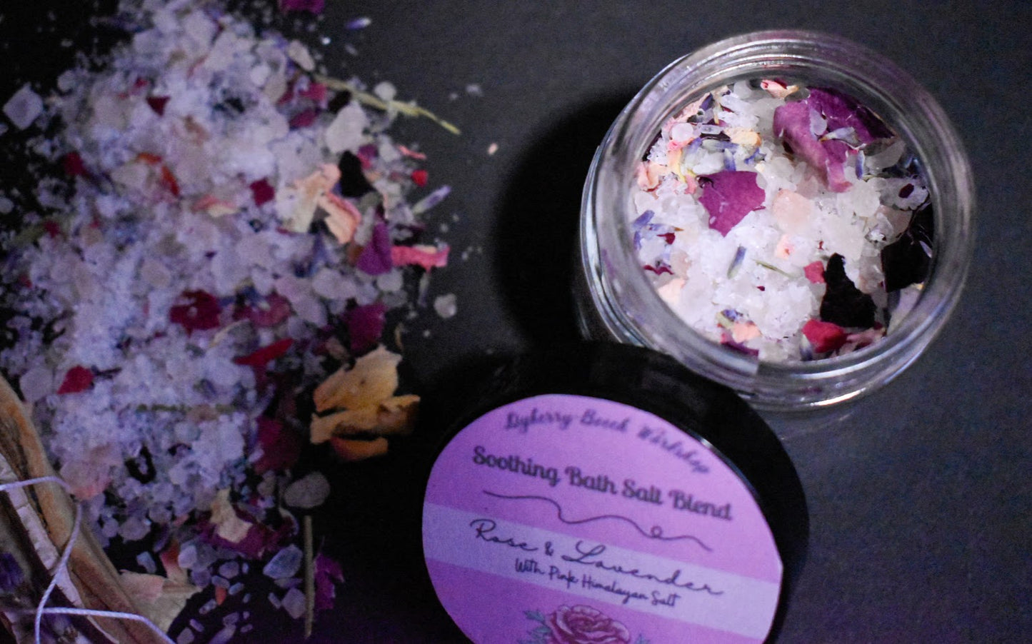 Rose & Lavender Epsom Salt Bath Soak