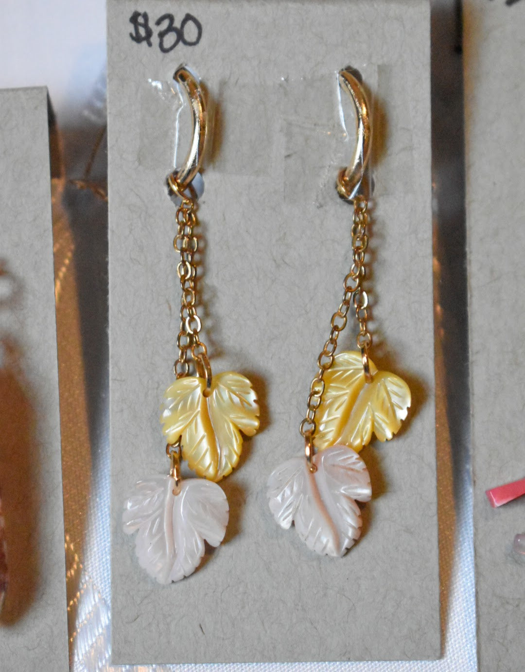 Gemstone Dangle Earrings