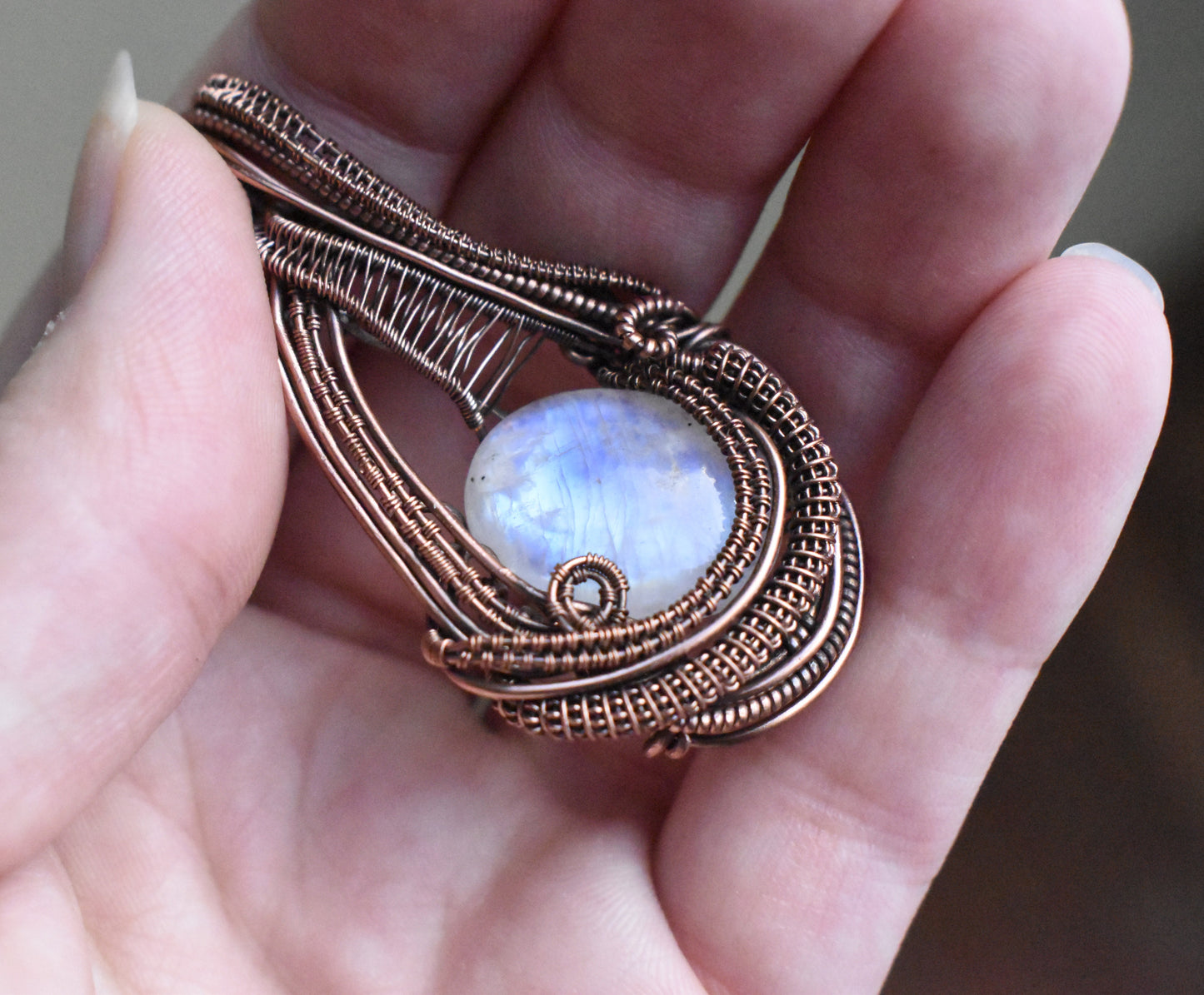 Gemstone Copper Pendants