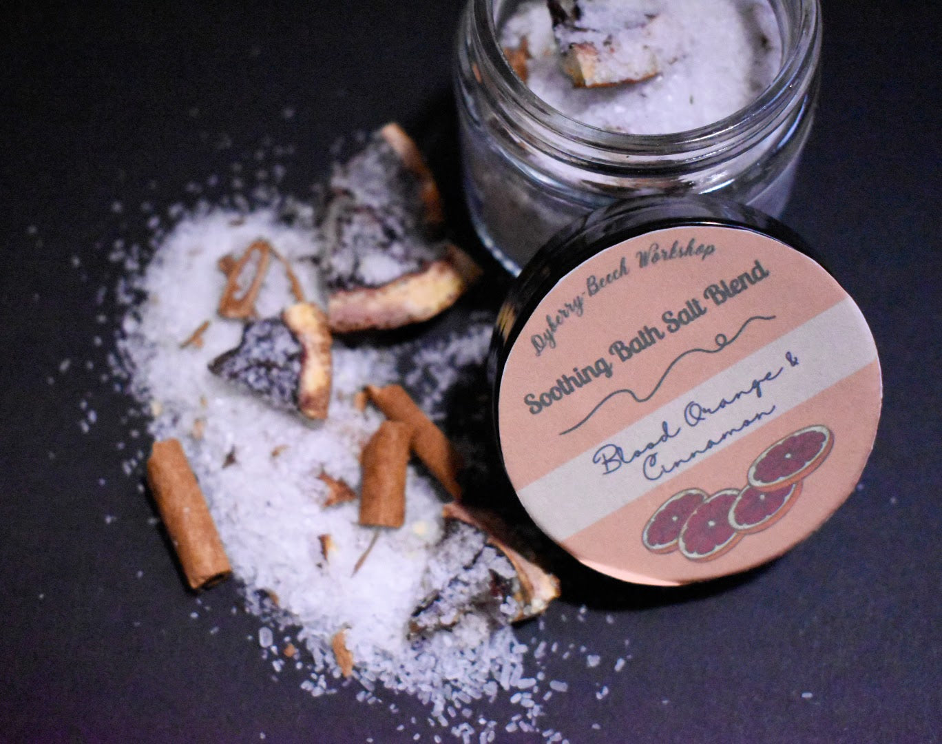 Blood Orange & Cinnamon Bath Salt Blend