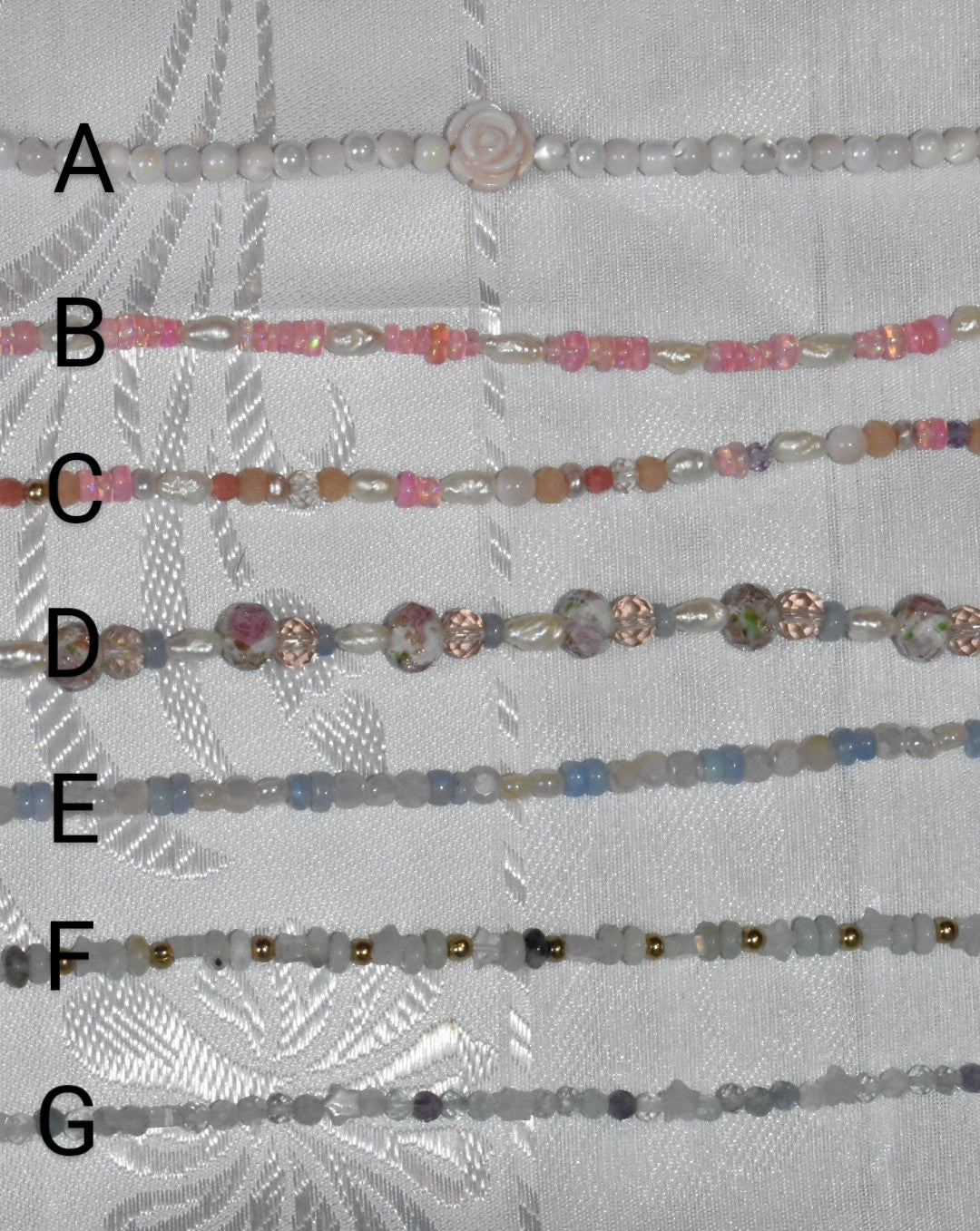 Gemstone Beaded Bracelets