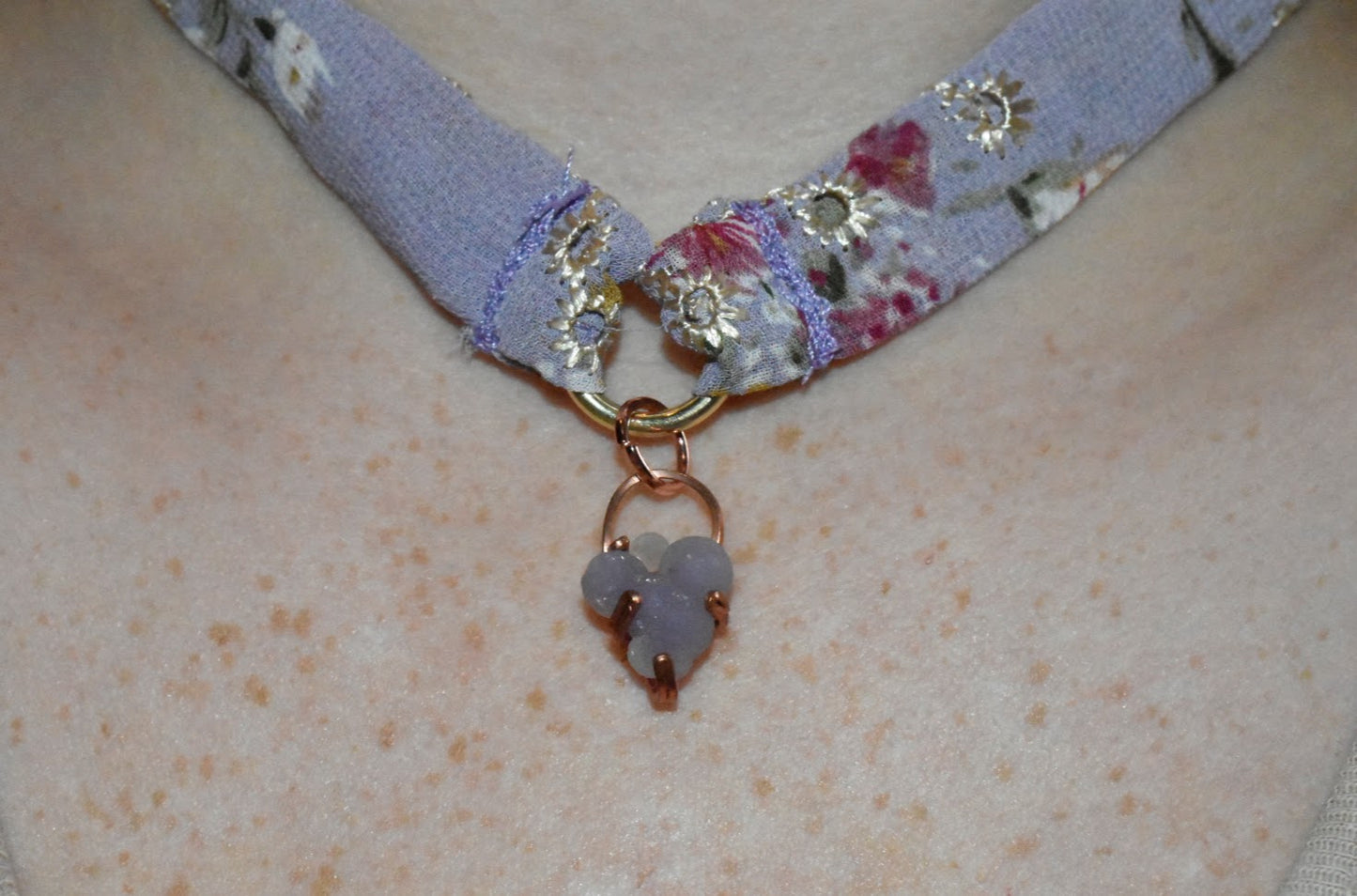 Grape Agate Choker