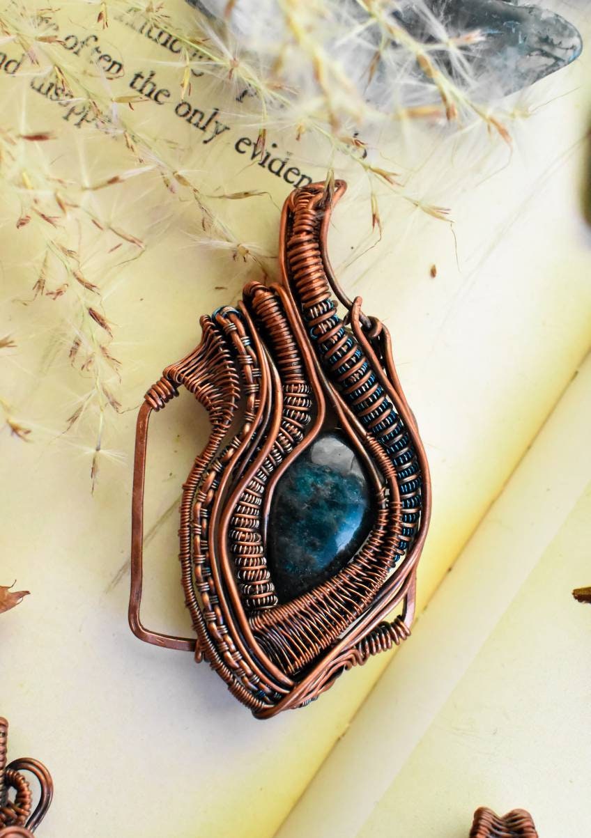 Gemstone Copper Pendants