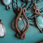 Gemstone Copper Pendants
