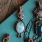 Gemstone Copper Pendants
