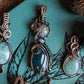 Gemstone Copper Pendants