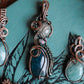 Gemstone Copper Pendants