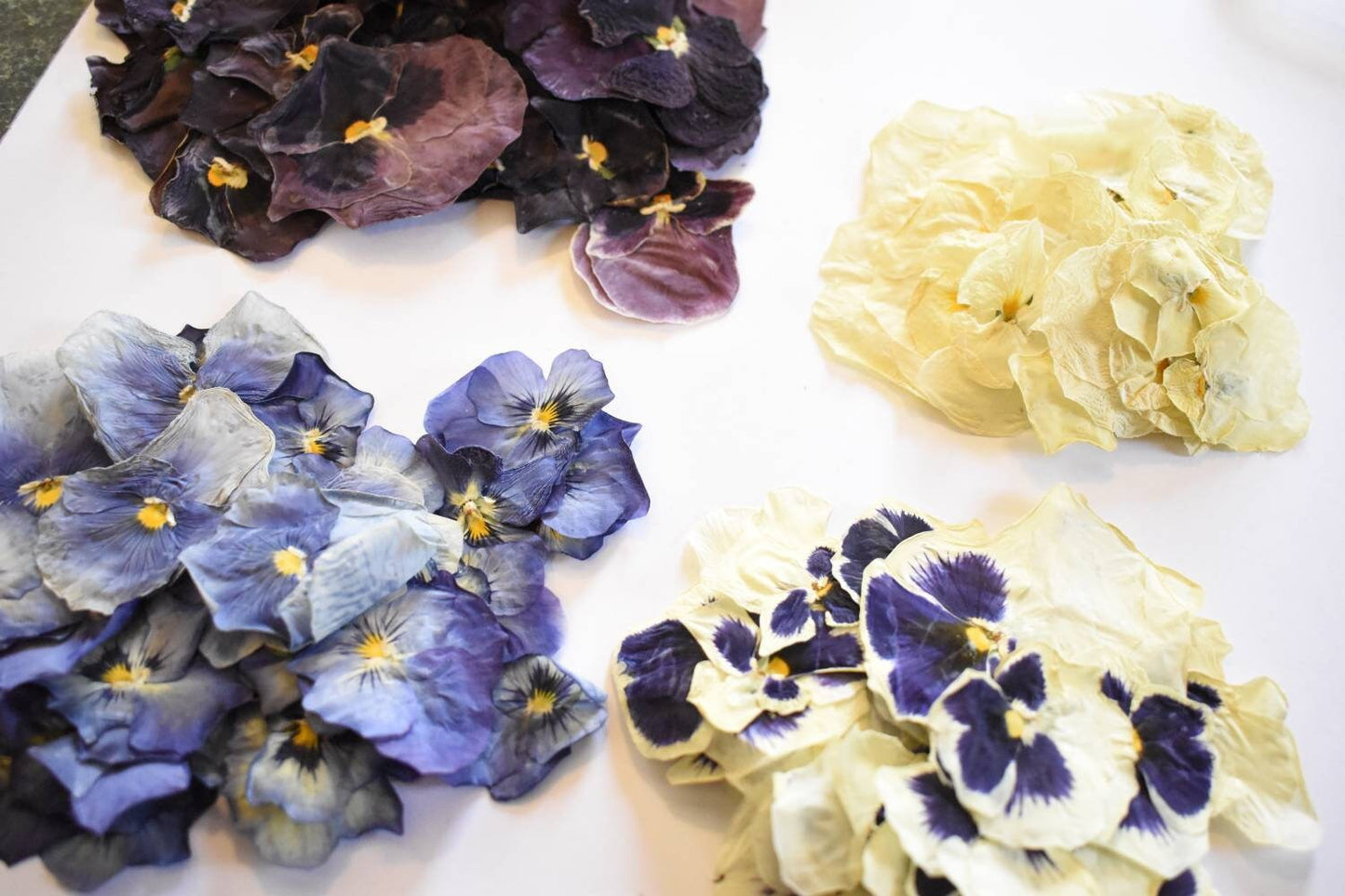 YUNZHI Natural Pansy Dried Pressed Flowers for Resin, Dry Flower